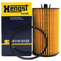 Hengst 汉格斯特 机油滤清器*滤芯格E611HD122(君威/科鲁兹/英朗GT/XT/景程/爱唯欧/迈锐宝/昂科拉/雅特H/J)