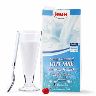 MUH 甘蒂牧场 进口 低脂纯牛奶 1L