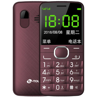 K-TOUCH 天语 N2 移动联通版 2G手机 咖啡色