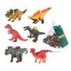 NUNUKIDS NUKIED 纽奇 儿童恐龙玩具模型 恐龙乐园6件套