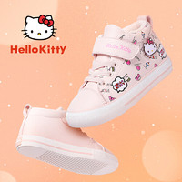 Hello Kitty 凯蒂猫 HelloKitty凯蒂猫童鞋女童棉鞋2019冬季新款女孩加绒运动鞋保暖鞋加厚K9547822