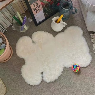 Fansaiou 梵赛欧 可爱小熊地毯 米白色 45*60cm
