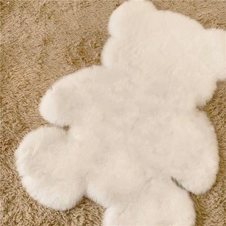 Fansaiou 梵赛欧 可爱小熊地毯 米白色 120*160cm