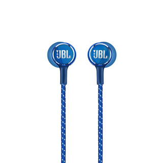 JBL 杰宝 LIVE 200BT 入耳式颈挂式蓝牙耳机 冰湖蓝