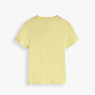 Levi's 李维斯 女士圆领短袖T恤 17369-1299 黄色 S