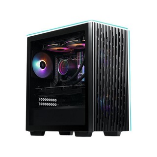 DEEPCOOL 九州风神 玄冰40 3F M-ATX机箱 半侧透 黑色