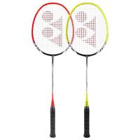 YONEX 尤尼克斯 NR6000I 羽毛球拍 橘红/黄绿 双拍