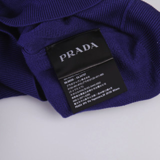 PRADA 普拉达 男士短袖POLO衫 UMA920S1911T0R F0016 蓝色 46