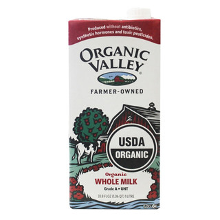 ORGANIC VALLEY 有机谷 全脂牛奶 1L*12盒