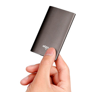 aigo 爱国者 经典卡片系列 S01  USB 3.0 移动固态硬盘 Type-C 240GB