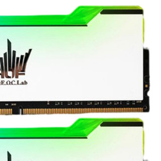 GALAXY 影驰 名人堂系列 HOF OC Lab 幻迹 DDR4 4000MHz RGB 台式机内存 灯条 白色 16GB 8GB*2