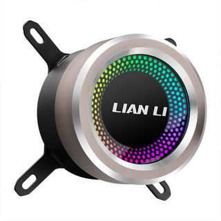 LIAN LI 联力 Galahad AIO 360 ARGB 360mm 一体式水冷散热器 黑色