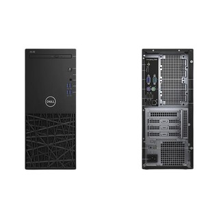 DELL 戴尔 成铭 3980 八代酷睿版 19.5英寸 商务台式机 黑色 (酷睿i5-8500、集成显卡、4GB、1TB HDD、风冷)