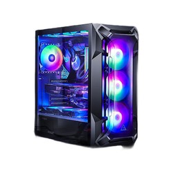 Antec 安钛克 DF600 FLUX ATX机箱 半侧透 黑色