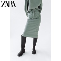 ZARA [折扣季] 女装 绒布半身裙 05584502508