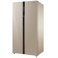 百亿补贴：Midea 美的 BCD-521WKM(E) 风冷对开门冰箱 521L 阳光米