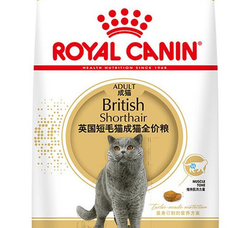 ROYAL CANIN 皇家 BS34英国短毛猫成猫猫粮 400g*4袋