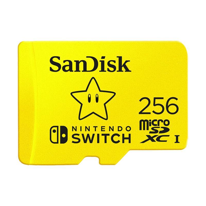 SanDisk 闪迪 SDSQXAO-256G-ZNCZN 超级马里奥款 microSD-存储卡 256GB（V30、U3）