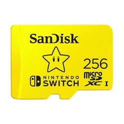 SanDisk 闪迪 256GB TF（MicroSD）存储卡 U3 4K 超级马里奥主题款