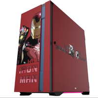 Thermaltake 曜越 挑战者 H6 钢铁侠版 RGB E-ATX机箱 半侧透