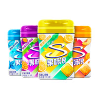 Stride 炫迈 果味浪起来 无糖口香糖组合装 4口味 37.8g*8瓶（香芒蜜桃味37.8g*2瓶+酷爽柠檬味37.8g*2瓶+热情百香果味37.8g*2瓶+清新柠檬味37.8g*2瓶）