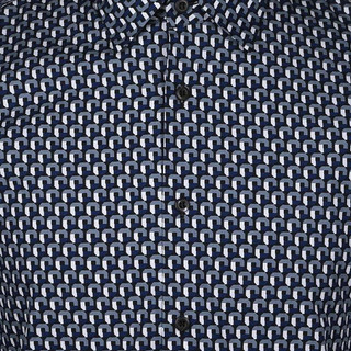 PRADA 普拉达 男士长袖衬衫 UCM608-IFVR-F0170 蓝色 38