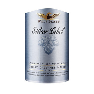WolfBlass 纷赋 西拉赤霞珠马尔贝克 干红葡萄酒 14%vol 750ml