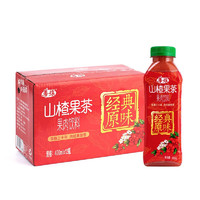 華旗 华旗 山楂果茶 山楂果汁果肉饮料 经典原味 400mL*12瓶整箱