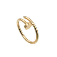 Cartier 卡地亚 JUSTE UN CLOU系列 B4225900 中性钉子18K黄金戒指