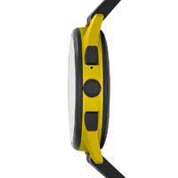 EMPORIO ARMANI 阿玛尼 ART5022 智能手表 44mm 黑色橡胶表带（心率、GPS）