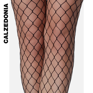 CALZEDONIA女士莱卡®系列黑色网纹时尚连裤袜 REC008 019