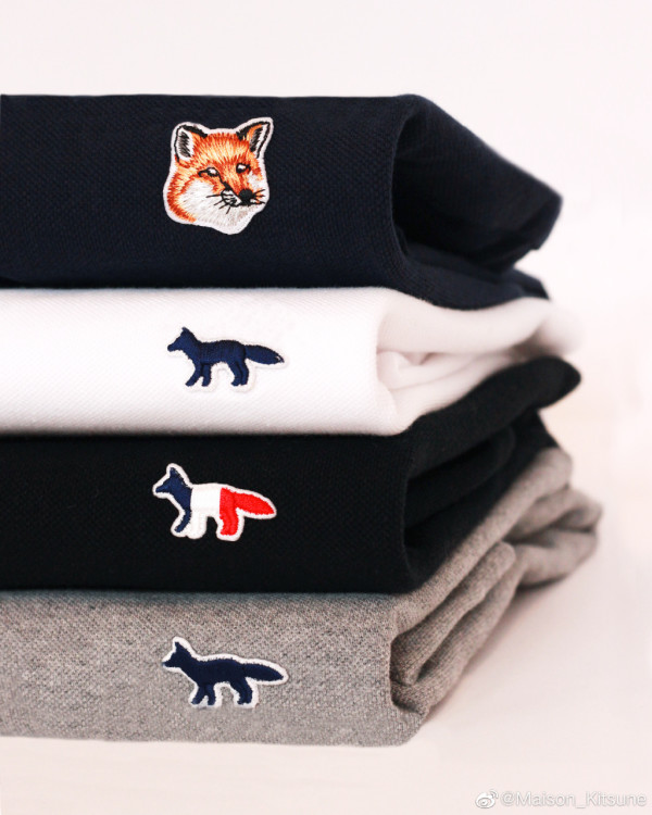 maison kitsune x line friends 今年推出全新合作系列,全线包含t恤