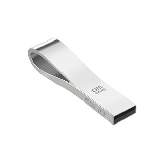 DM 大迈 曲线PD135系列 PD135 USB 2.0 U盘 珍珠镍银 64GB USB