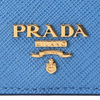 prada 普拉达 女士牛皮短款卡包 1mc208-qwa-f0p9s 蓝色