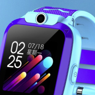 智力快车 MX2 4G智能手表 天蓝色 天蓝色硅胶表带（通话、GPS）