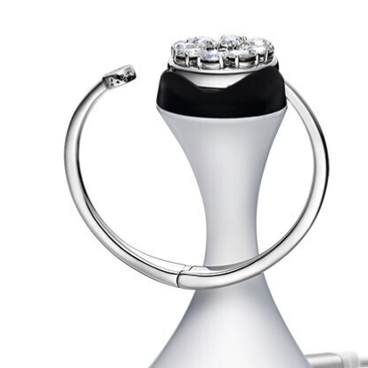 totwoo 心有灵犀 绽放流星花园系列手镯 智能手环 白色 不锈钢表带（互动）