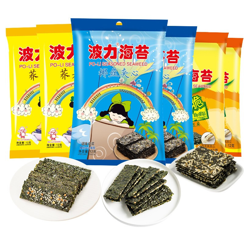 波力食品其他休闲零食怎么样 波力海苔_什么值得买