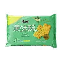 康师傅 美味酥 咸饼干 葱香味 255g*4袋