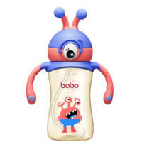 bobo 乐儿宝 BB1804 儿童吸管杯 260ml 红莓色