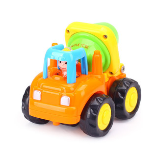 Huile TOY'S 汇乐玩具 HUILE TOYS）快乐工程队 326C/326D 惯性动力工程车男孩玩具车模型 单只装 款式颜色随机发货