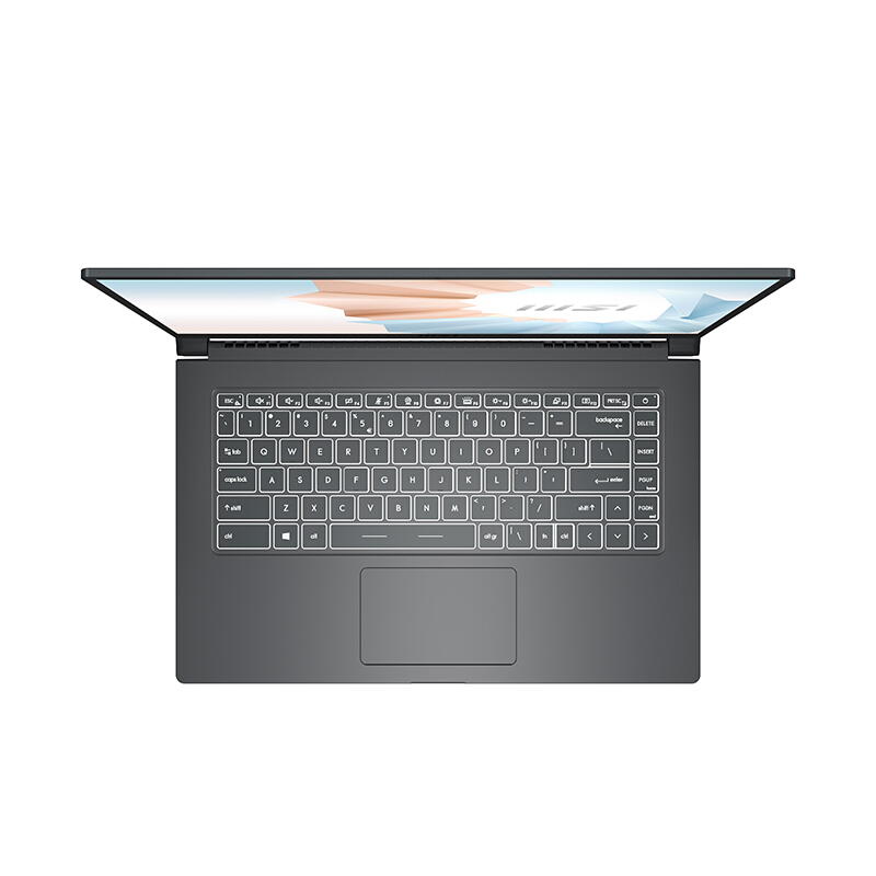 MSI 微星 旗舰新世代Modern 15 轻薄笔记本酷睿i7设计商用办公学生15.6英寸电脑 i7-1165G7