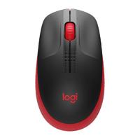 logitech 罗技 M190 2.4G无线鼠标 1000DPI 炫彩红