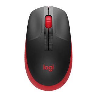 logitech 罗技 M190 2.4G无线鼠标 1000DPI 炫彩红