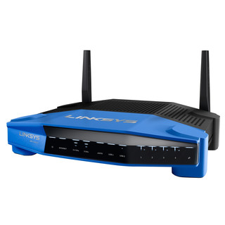 LINKSYS 领势 WRT1200AC 双频1200M 企业级千兆无线路由器 Wi-Fi 5（802.11ac）蓝色