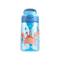 contigo 康迪克 小发明家系列 HBC-GIZ 儿童吸管杯 400ml 螃蟹派对