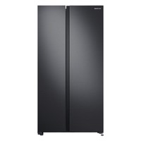 PLUS会员：SAMSUNG 三星 RS62R5007B4/SC 对开门冰箱 655L 黑色