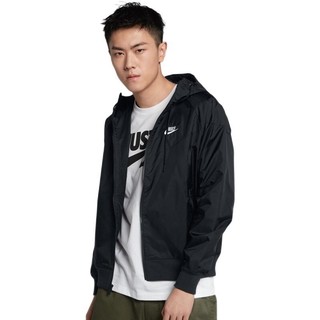 NIKE 耐克 SPORTSWEAR WINDRUNNER 男子运动夹克 AR2192-010 黑色 XL