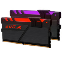 GEIL 金邦 EVO-X系列 DDR4 3200MHz RGB 台式机内存 暗黑 16GB 8GB*2 GEX416G3200C16DC