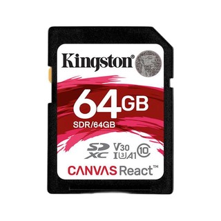 Kingston 金士顿 SDR Micro-SD存储卡 64GB（UHS-I、V30、U3、A1）