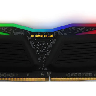 GEIL 金邦 TUF Gaming Alliance系列 DDR4 3200MHz RGB 台式机内存 暗黑 8GB